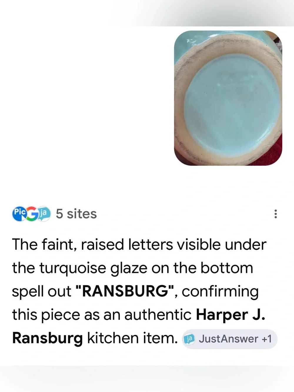 Rare Vintage Harper J Ransburg turquoise lidded cookie jar. Yellow floral.